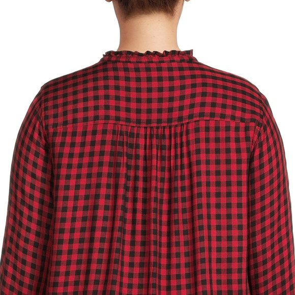 Buffalo Check Plaid Button Down Long Sleeve Shirt Sz 1X … - Picture 4 of 8